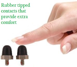 Rubber Tipped Contacts For A More Comfortable Electric Pet Fence Collar Experience