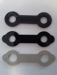 dogbone backstrip washer for electronic dog collars dogbone backstrip washer for electronic dog collars