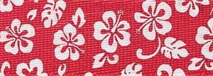 Old fashioned red flower pattern Strap For Electronic Invisible Fence Compatible Dog Fences And Other Hidden Fences
