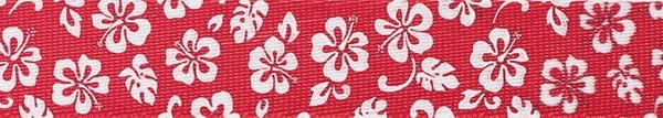 Old fashioned red flower pattern  Strap For Electronic Invisible Fence Compatible Dog Fences And Other Hidden Fences