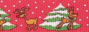 Reindeer Christmas Tree Pattern Strap For Electronic Invisible Fence Compatible Dog Fences And Other Hidden Fences