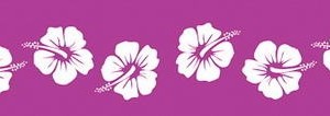 purple white flower pattern Strap For Electronic Invisible Fence Compatible Dog Fences And Other Hidden Fences